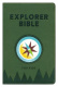 CSB Explorer Bible for Kids, Compass - Leathertouch Olive